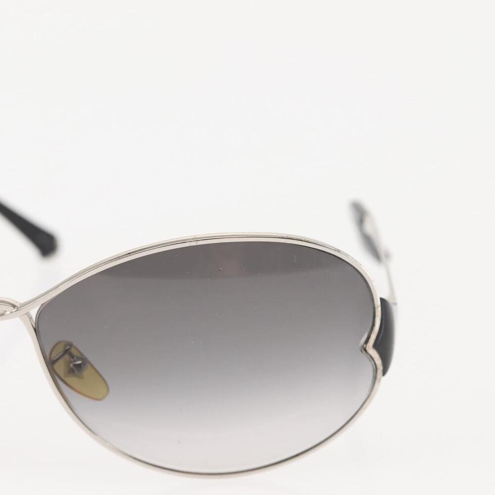 LOUIS VUITTON Daisy Sunglasses Metal Silver Z0261U LV Auth 143996 - Picture 4 of 13